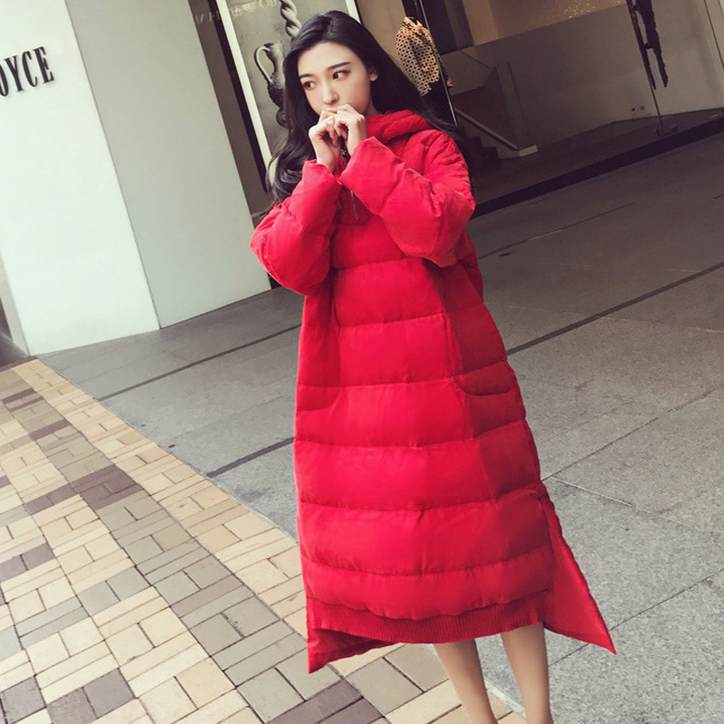 女装2017新款潮 冬季蘑菇街外套百搭韩版欧洲站棉衣欧货冬装棉服