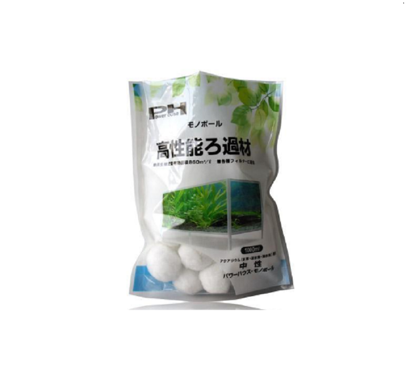 PH硝化毛球硝化菌鱼缸过滤材料硝化细菌过滤棉水族滤材高清大图