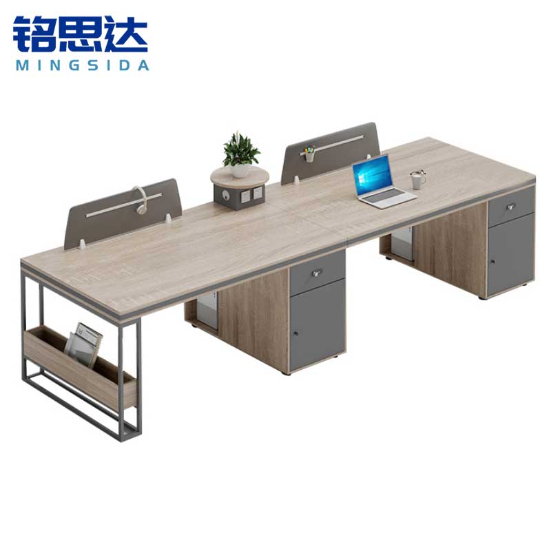 铭思达办公桌2.4米并排双人位张