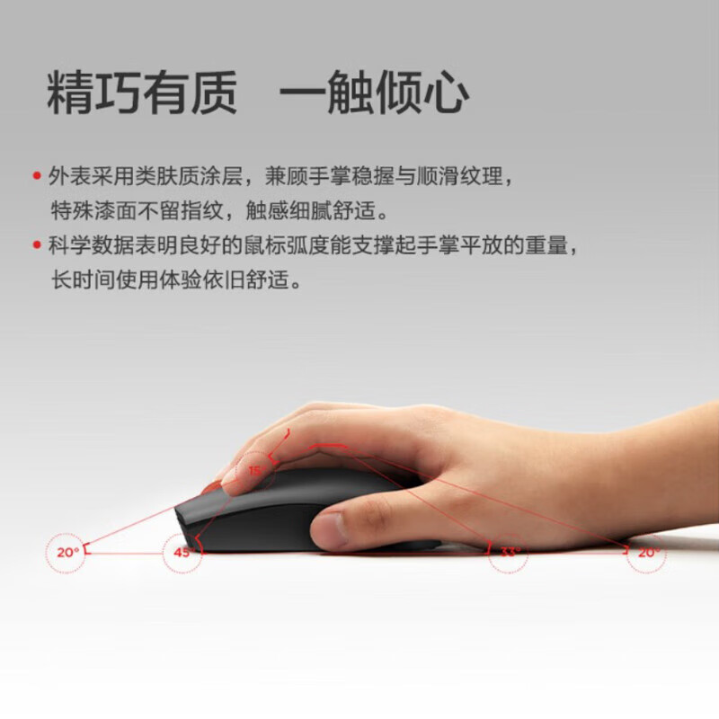 联想Thinkpad 无线蓝牙双模鼠标 经典小红点 午夜黑 2.4G+蓝牙双模鼠标高清大图