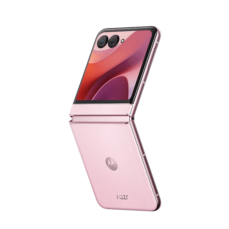 摩托罗拉 联想moto razr 60 第六代折叠屏 60万次折叠认证 康宁防护 湿手触控 8+256 马卡龙粉图片