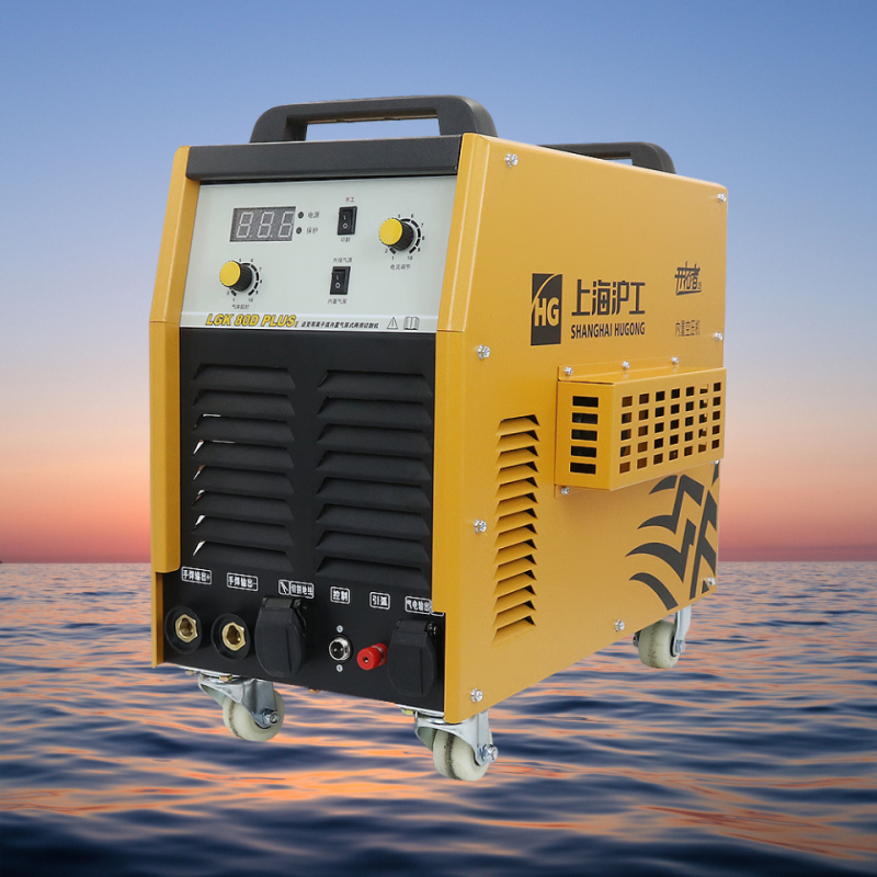 沪工等离子切割机内置气泵一体电焊两用工业级380V LGK-80DPLUS[内置气泵双电压] 带10米割枪