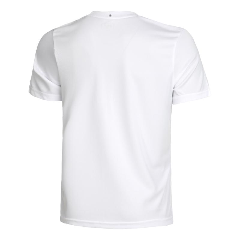 斐乐(FILA)男士运动T恤小logo设计舒适透气环保再生聚酯纤维训练高清大图