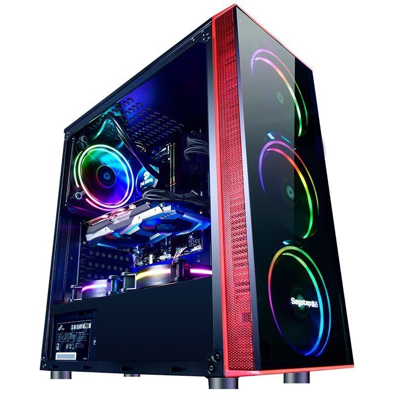 名龙堂(MLOONG) AMD R5 2600/GTX1060升/1660Ti 6G吃鸡游戏台式电脑主机全套