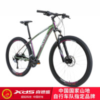喜德盛山地车英雄600变色龙车架27.5吋大轮径禧玛诺27速越野单车