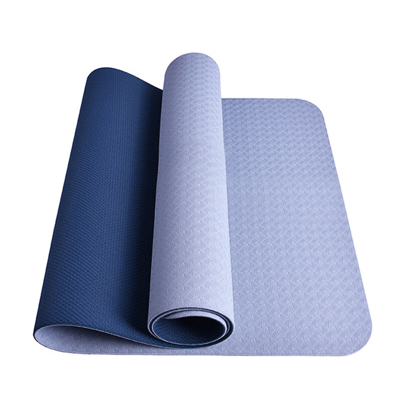 三极户外(Tri-Polar) TP1506 183*65*0.6cm 运动垫 瑜伽垫 (计价单位:个) 素白蓝底高清大图