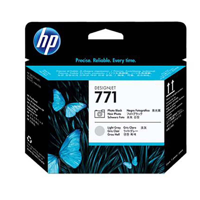 惠普(hp) 打印头771 PK/LG 照片黑/浅灰色 (CE020A) 适用Z6200/Z6800机型