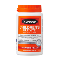 【直邮空运 新日期】Swisse 儿童复合维生素咀嚼片 甜橙味 120片*2瓶装