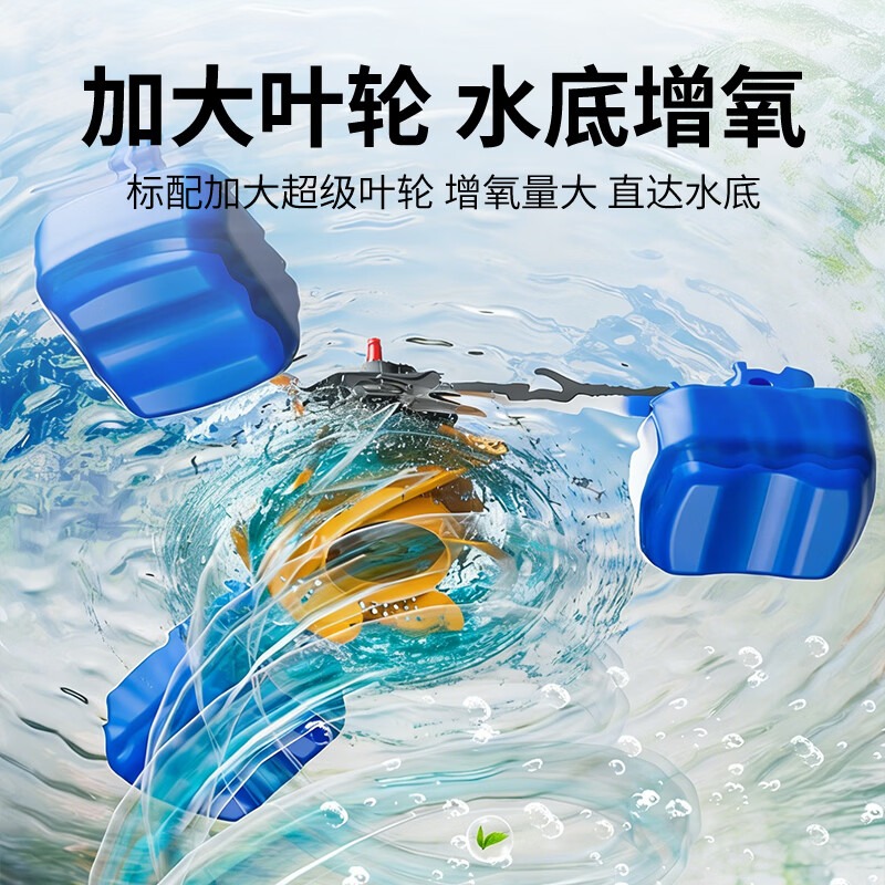 CIAA德国永磁变频鱼塘增氧机叶轮式自动大型增氧泵氧气泵鱼塘养殖高清大图
