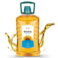 星河 葵花籽食用油 欧洲进口原料 物理脱壳压榨 5升/桶