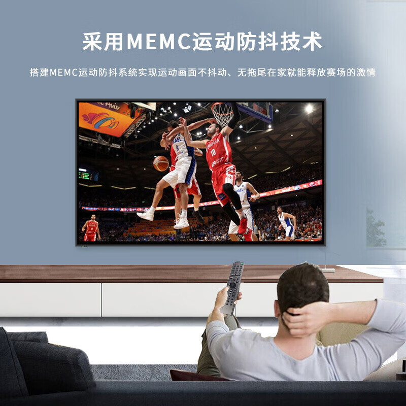 索尼(SONY) FW-65BU30J显示器65英寸电视机 4K超高清HDR 无线投屏 办公家用视频会议专业广告机