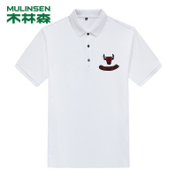 [直营]木林森(MULINSEN)夏季新款POLO衫男款休闲短袖翻领T恤户外休闲衣