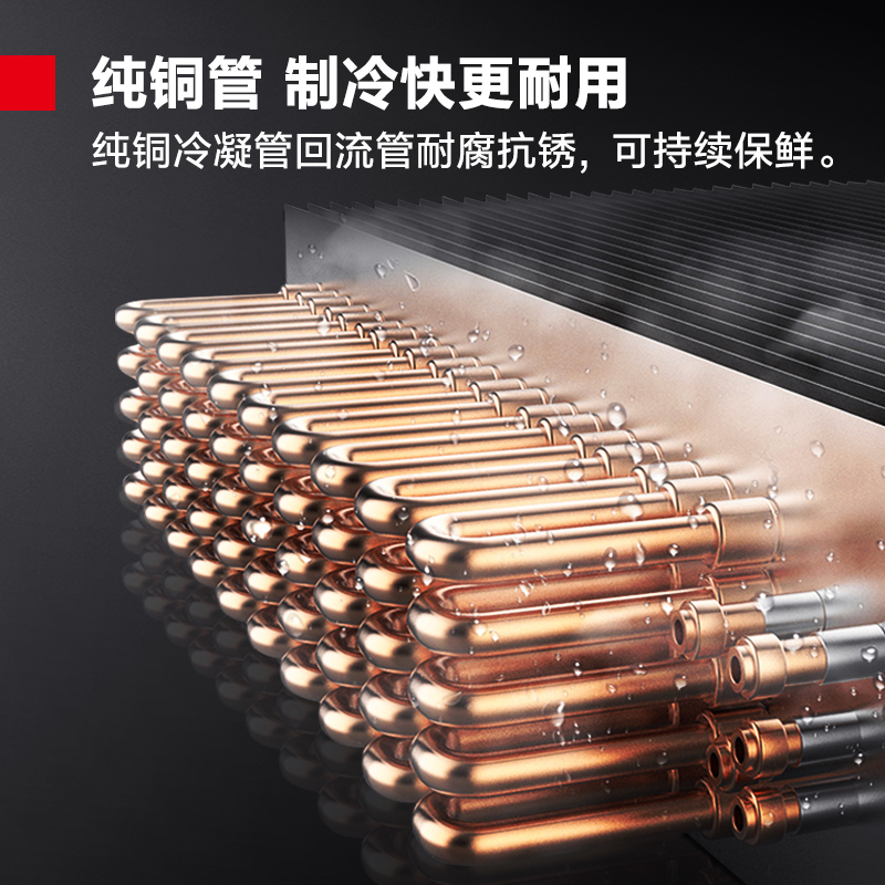 德玛仕DEMASHI 六门冰箱商用 立式保鲜六门冰柜 六门-BCD-1300A-1C(全冷藏)[工程款]银色高清大图