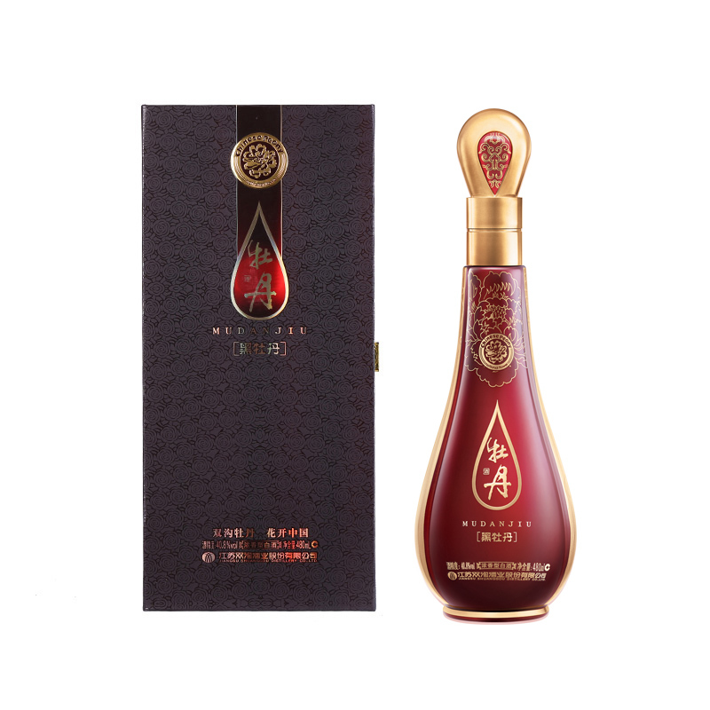 双沟黑牡丹精装版408度480ml单瓶装浓香型白酒视频