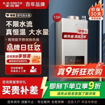 A.O.史密斯燃气热水器JSQ26-MN5
