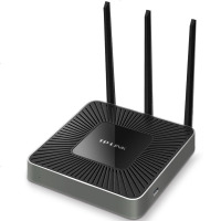 TP-LINK TL-WAR450L 企业级无线路由器2.4G千兆单频450M兆3天线多WAN口全千兆高速WIFI穿墙王AP管理上网行为控制办公电脑组网无线覆盖tplink
