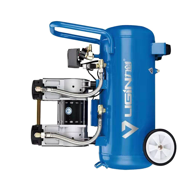 力剑(LIJIAN)力剑 双机头空压机 LJWS50L 800W*2 电机140片 家用装修空气压缩机 节能静音无油打气