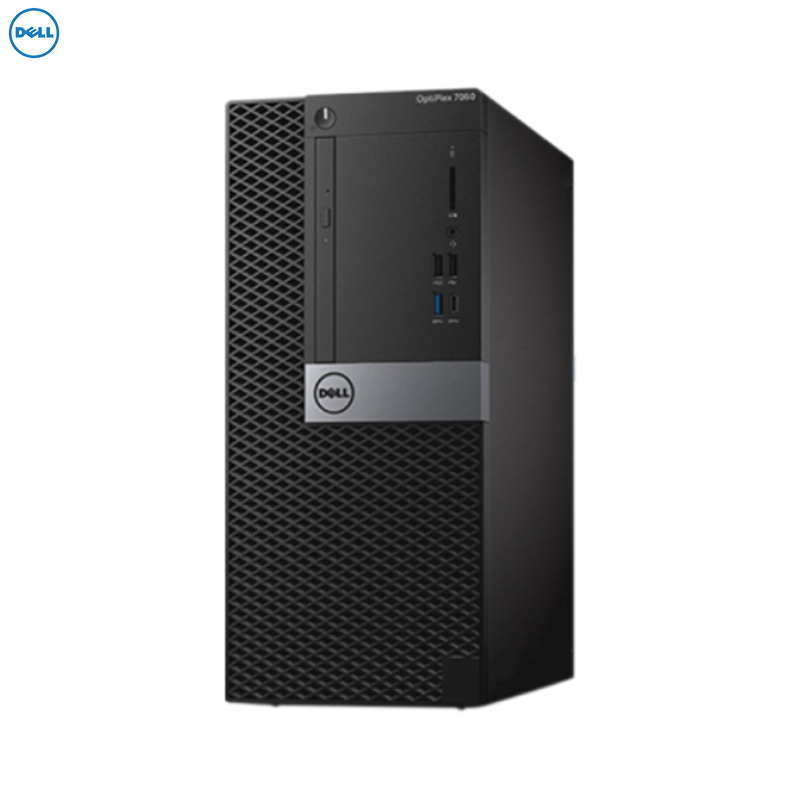 戴尔(DELL)OptiPlex7060MT 商用台式电脑 21.5英寸显示器(I5-8500 8G 1T+128G固态 刻录 2G独显 W10)商用办公 家用娱乐 性价比机