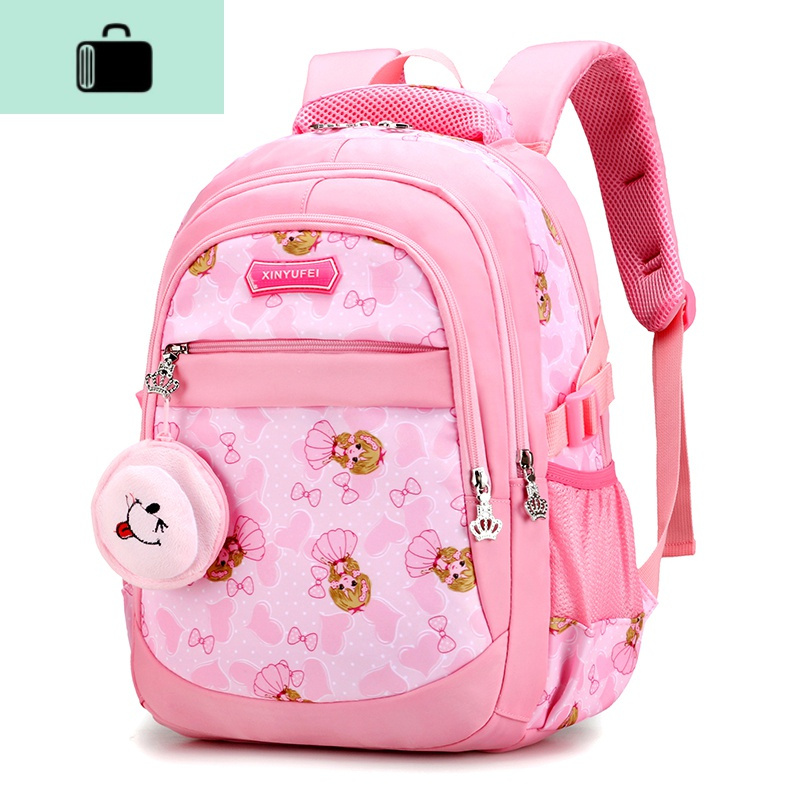 书包女小学生136年级公主612岁女孩幼儿童45超轻减负双肩背包newlake