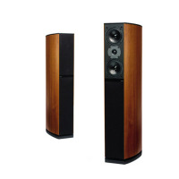 Jamo/尊宝 D570 落地式主音箱前置音箱家庭影院HIFI级家用发烧低音单元木质丹麦声高端人声音箱(木色)