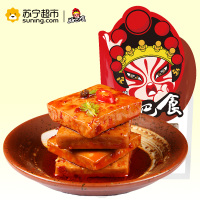 好巴食 经典豆干100g 麻辣香辣泡椒味豆腐干三合一川辣装