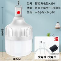 充电灯人体感应灯人走灯灭超亮无线家用停电应急灯夜市摆摊户外灯 经典耐用款 380USB充电+可充手机+三档调光