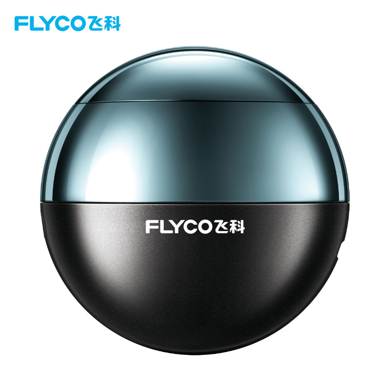 飞科(FLYCO)电动剃须刀FS200 充插两用全身水洗1小时快充玩酷小星球小巧剃胡刀旋转式刮胡刀