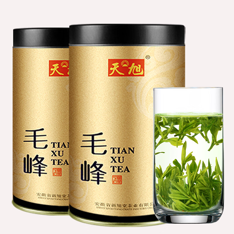 天旭茶叶绿茶黄山毛峰新茶春茶毛尖安徽明前特级毛峰高山绿茶250g