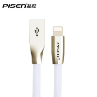 品胜(PISEN)BB 锌合金Apple Lightning数据充电线(1000mm)(苹果白)