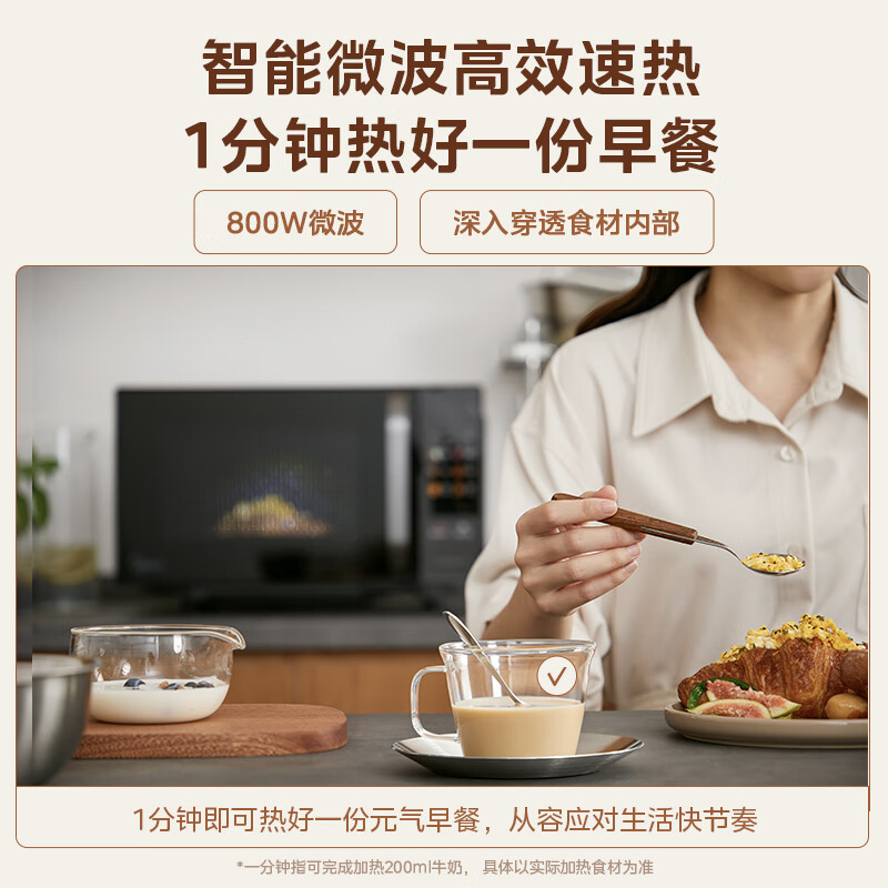 美的(Midea)微波炉变频家用20升微波炉烤箱一体机201b升级款 C22高清大图