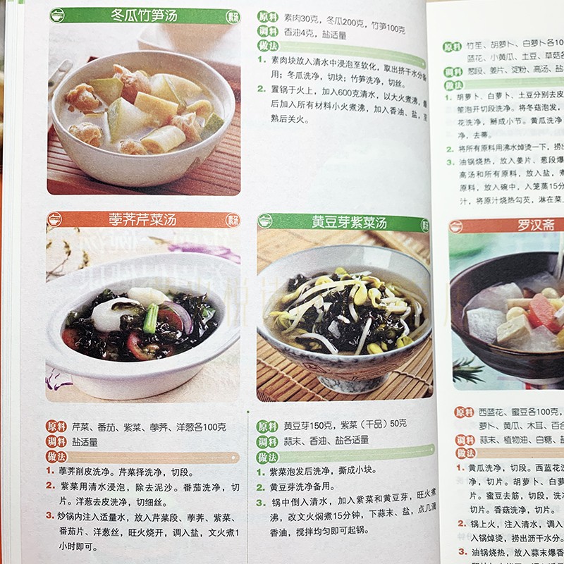 [醉染正版]美味下饭菜1000例 舌尖上的中国花样主食凉拌菜煲汤 食谱家常菜谱大全 简单易做饺子包子面食饼养生书制作大全高清大图