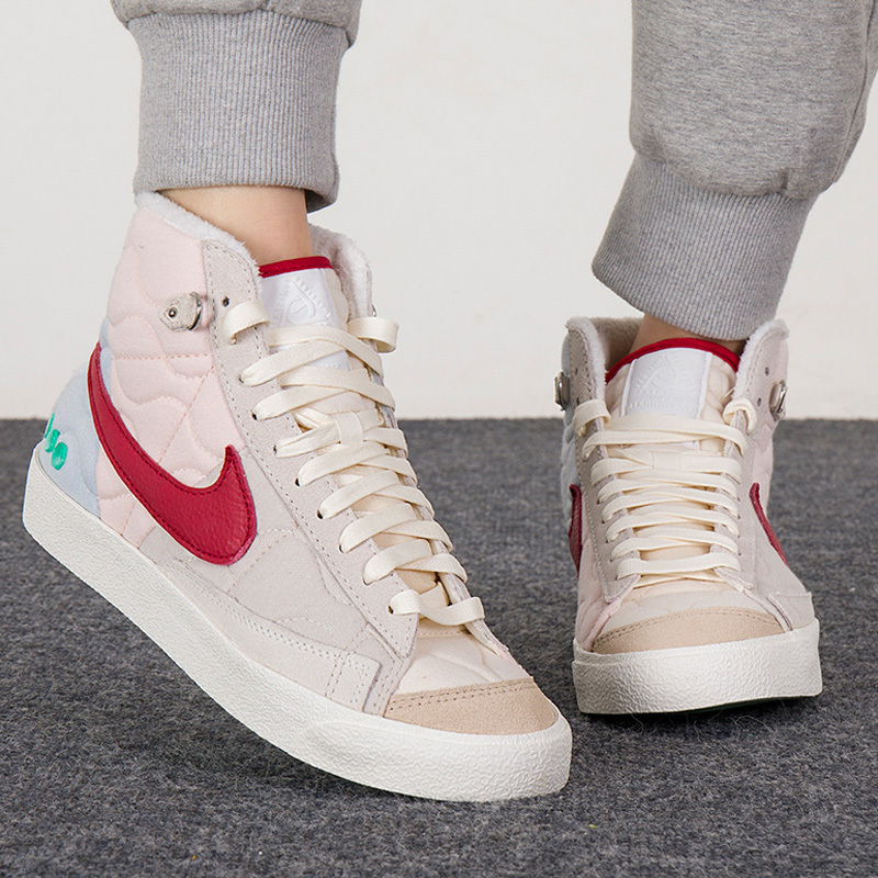 Nike耐克女鞋运动2022春季新款BLAZER MID ’77开拓者板鞋潮DQ5360-181高清大图