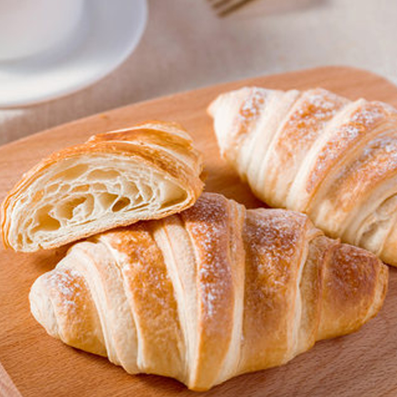 西厨贝可羊角法式可颂半成品牛角面包起酥冷冻早饭代早餐速食15个装