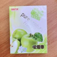 香飘万家汽车固体香膏持久清香车载水蜜桃香薰车内除臭空气清新剂 吸烟车苹果