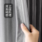 添福运 遮光窗帘高温定型北欧简约现代挂钩窗帘加厚打孔窗帘飘窗客厅帘子遮阳布纯色轻奢卧室支持定制挂钩窗帘