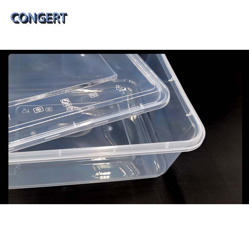 CONGERT 一次性餐盒 五格1250ml 箱高清大图