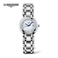 LONGINES 浪琴心月系列钢带商务时尚女士石英表L8.110.4.87.6