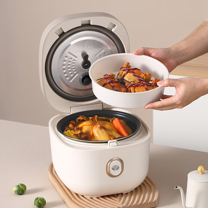 大宇(DAEWOO)家用4L容量多功能煮粥煲汤智能电饭煲DYFB-424F DYFB-424F(升级版) 4L