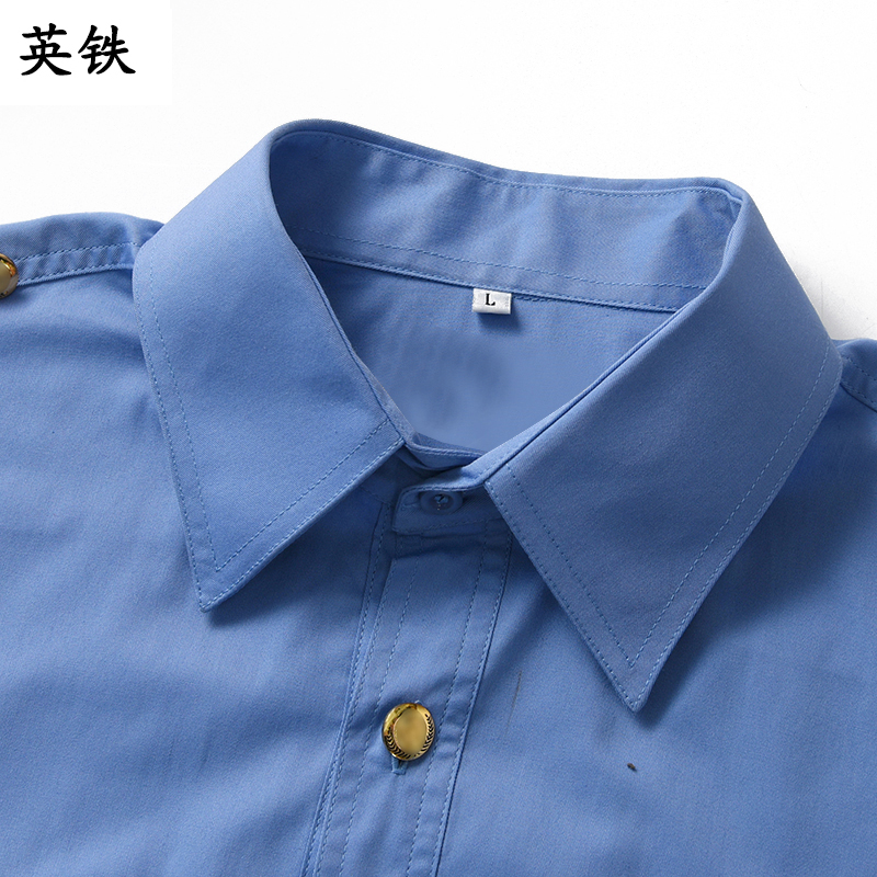 短袖工作服高清大图
