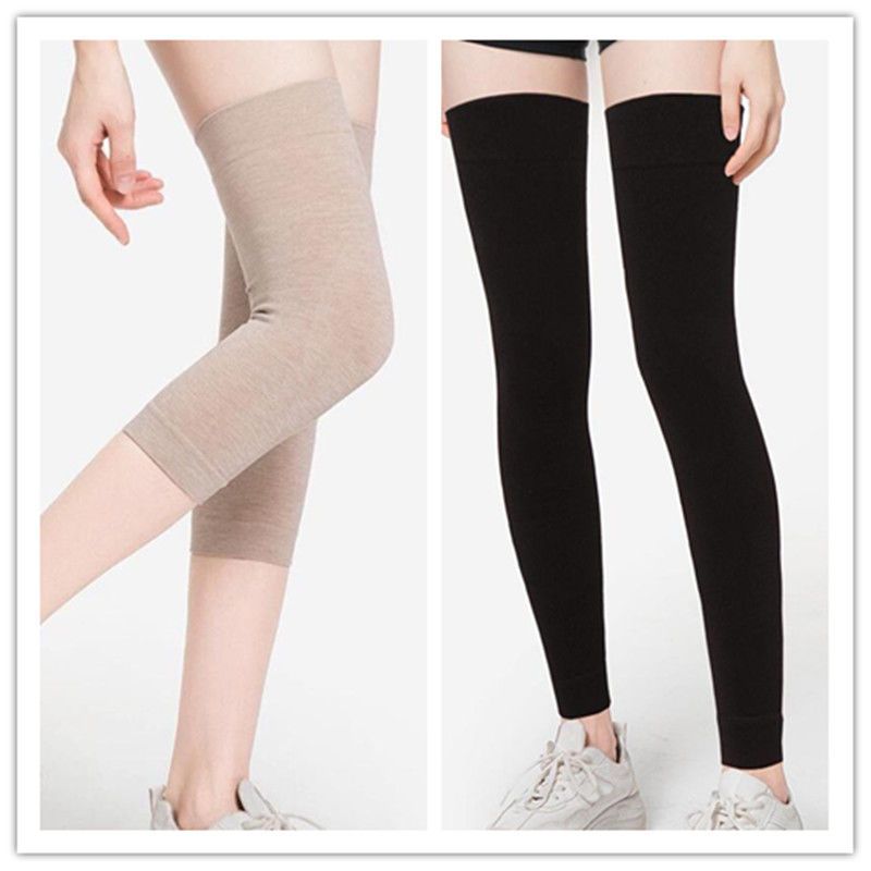 棉质护膝夏季男女过膝空调房加长运动护膝关节防寒保暖防滑老寒腿宇珺