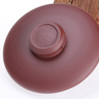 [子冶]高风亮节 圆竹 刻绘 紫砂杯 茶杯 宜兴紫砂壶 手工 茶具正品