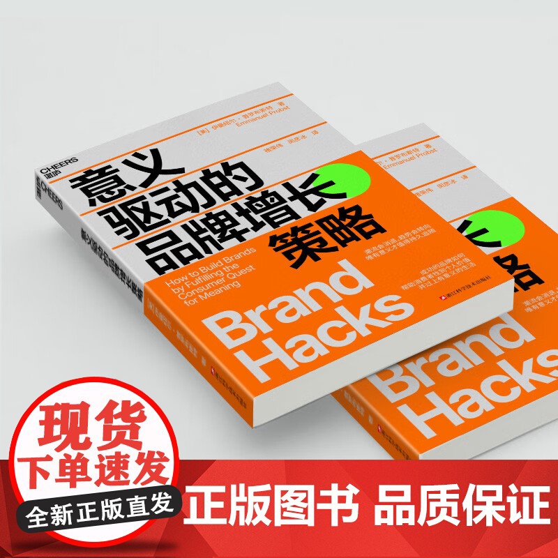 意义驱动的品牌增长策略 伊曼纽尔·普罗布斯特 著 营销策略高清大图
