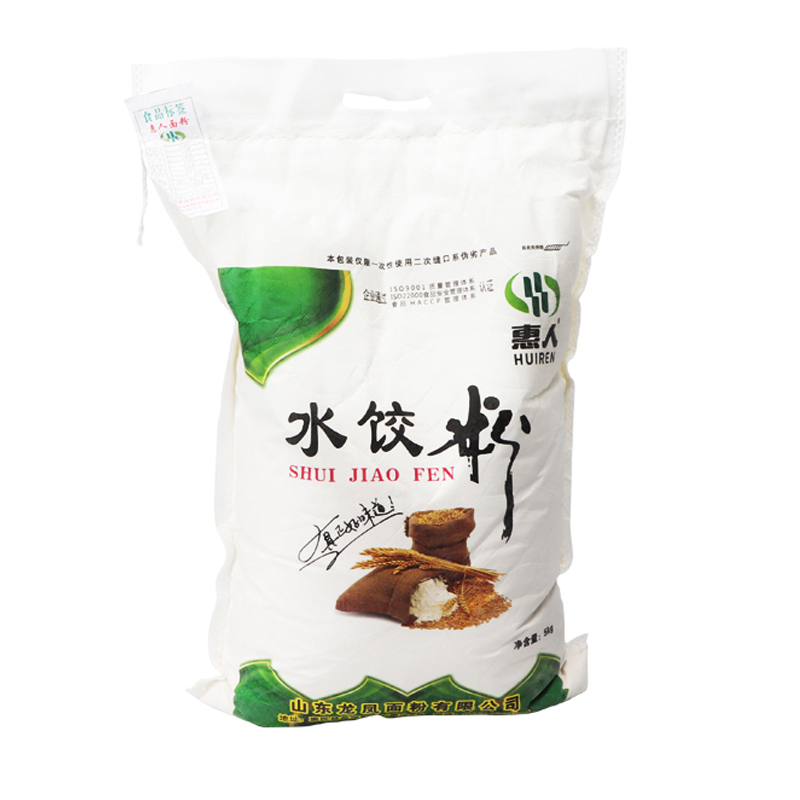 惠人 高级水饺粉 5kg 家用面粉小麦粉包饺子专用