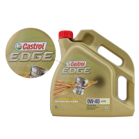 [极护全合成]嘉实多(Castrol) 全合成机油 极护钛流体 0W-40 A3/B4 SN 4L 欧洲原装进口机油
