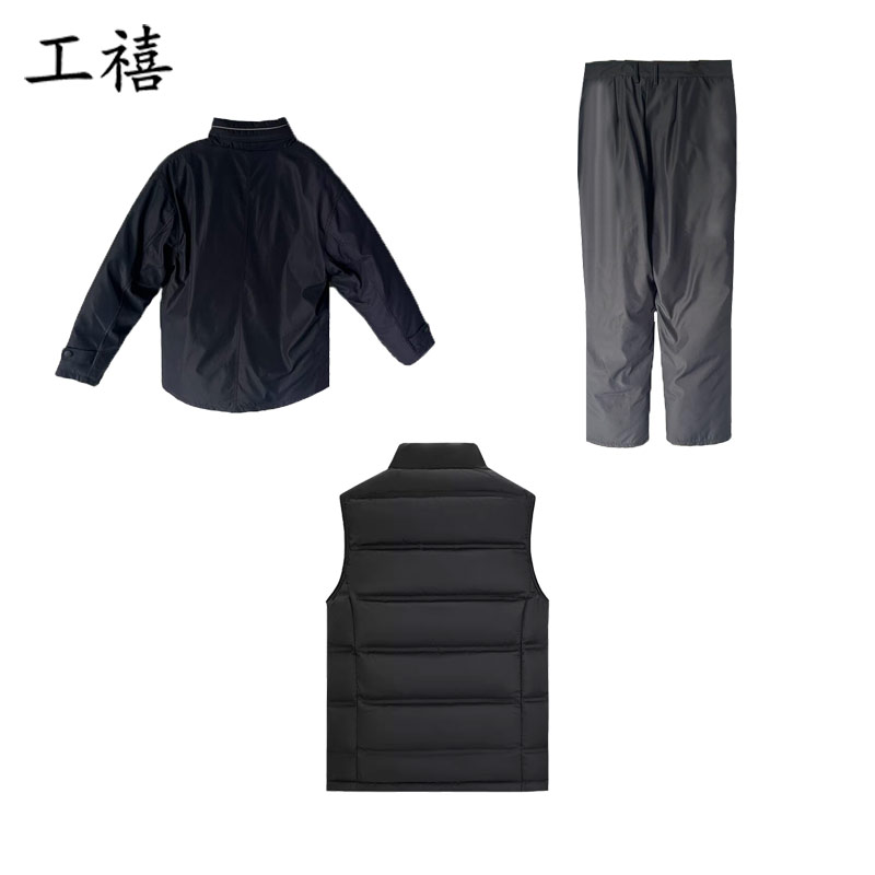 工禧 羽绒服三件套 可定制 套高清大图