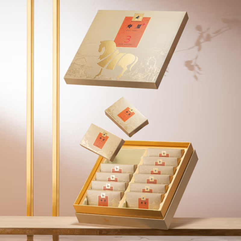 八马茶业(BAMA TEA)紫金白兰·3年寿眉(原料年份2019)-240克(12盒)高清大图