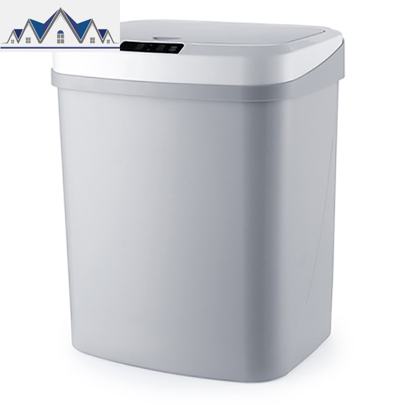智能垃圾桶自动分类干湿分离桶人工家用带盖感应式双桶垃圾桶 三维工匠高清大图