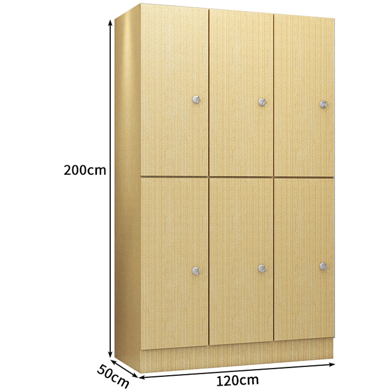 烁恒更衣柜六门台高清大图