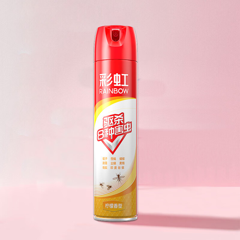 彩虹杀虫气雾剂500ml柠檬香5250-2高清大图