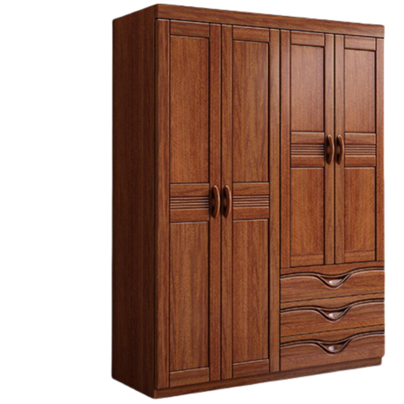 铭 思达实木衣柜实木衣柜高清大图
